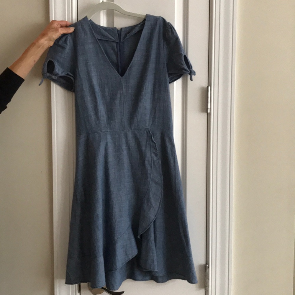 J-Crew blue dress